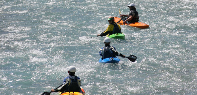 BCU 4 Star Kayak White Water Leader Training picture