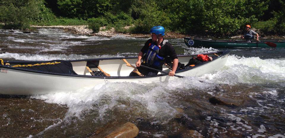 BCU Moderate Water Endorsement Canoe Assessment picture
