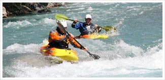 BCAB white water kayak leader assessment picture